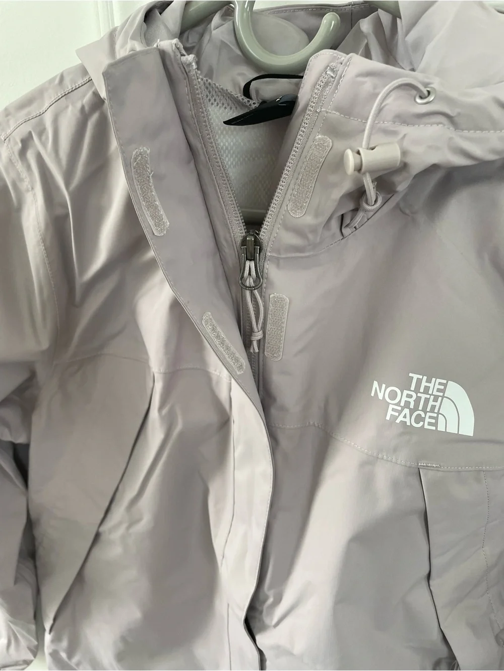 Women’s The North Face Antora Rain Jacket Moonstone Grey XS - Picture 2 of 5